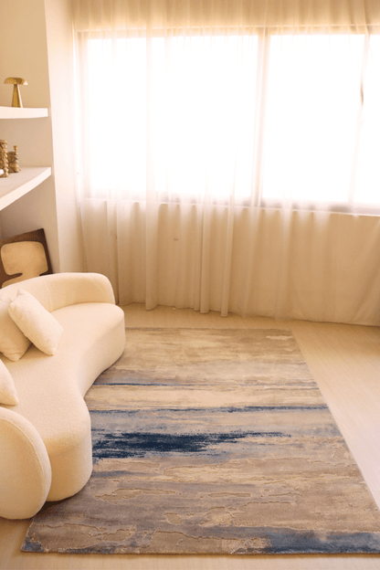 Tapis de luxe Midnight Shores | Série Carlton Modern