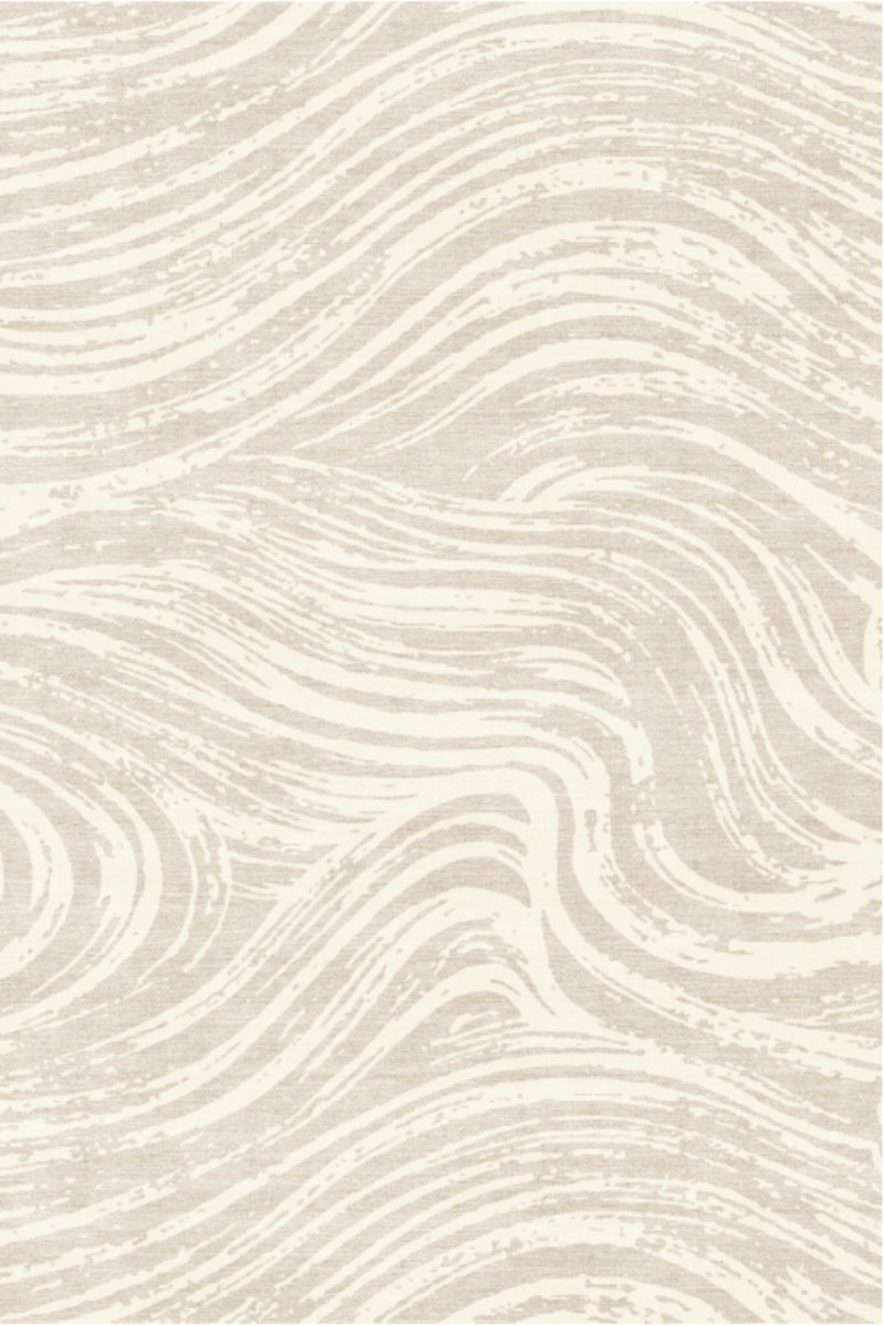 Tapis Sand Waves | Scandinave | Série Polyfibre Cachemire