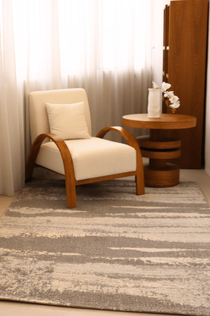 Tapis de luxe Silver Tides | Série Carlton Modern