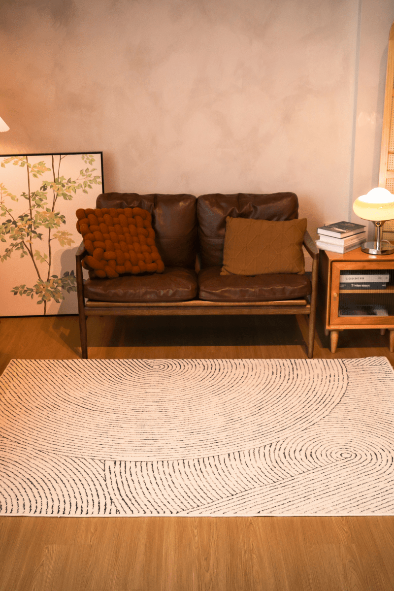 Tapis Spiral Serenity | Série Wilton Dyed