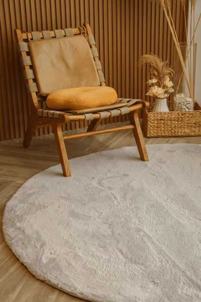 Tapis gris acier | Série Cloud Fur