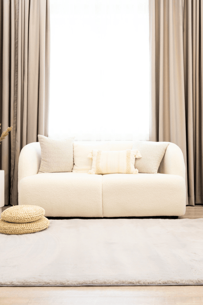 Tapis gris acier | Série Cloud Fur