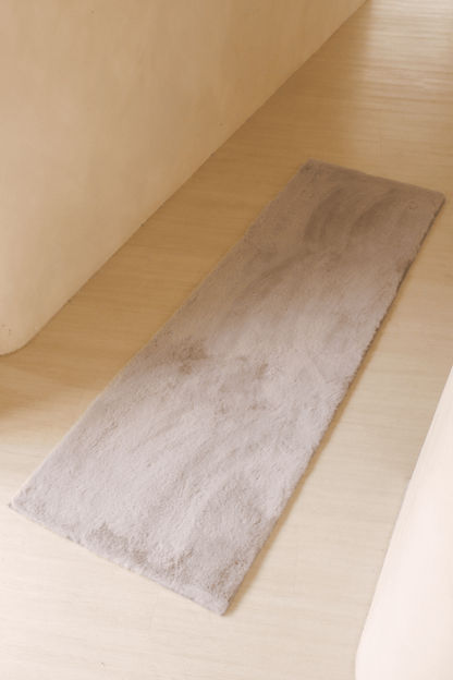 Tapis gris acier | Série Cloud Fur