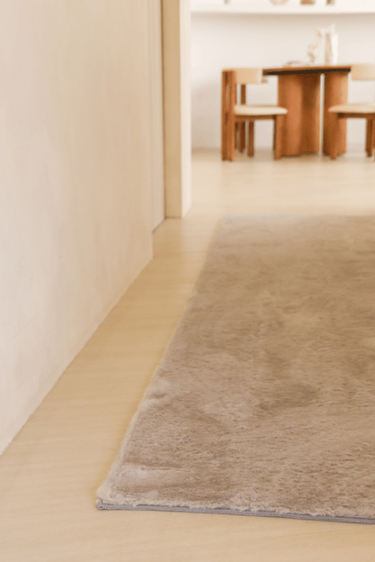 Tapis de course gris acier | Série Cloud Fur