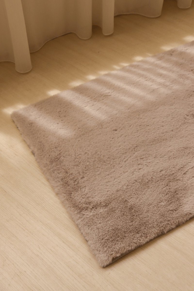 Tapis de course gris acier | Série Cloud Fur