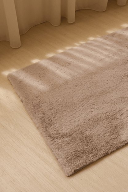 Tapis de course gris acier | Série Cloud Fur