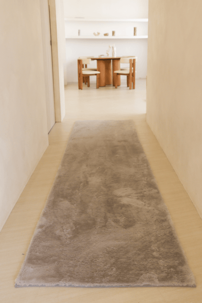 Tapis de course gris acier | Série Cloud Fur