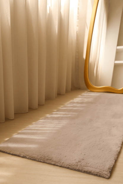 Tapis de course gris acier | Série Cloud Fur