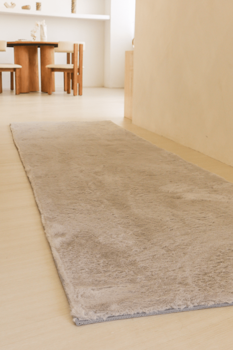 Tapis de course gris acier | Série Cloud Fur