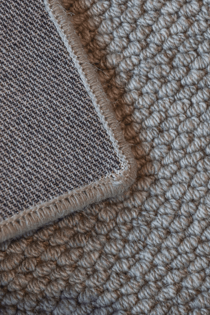 Tapis à poils bouclés en pierre | Série Earth