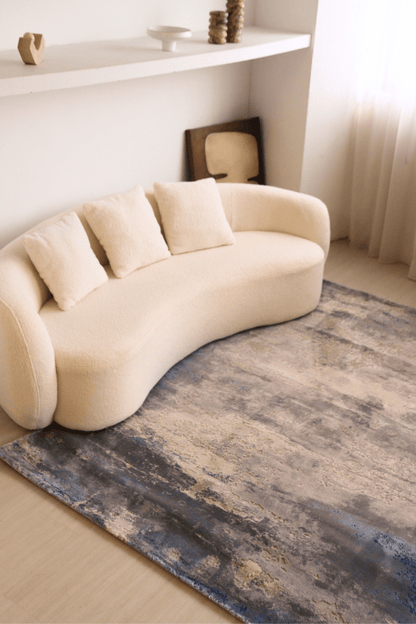Tapis de luxe Stormy Cascade | Série Carlton Modern