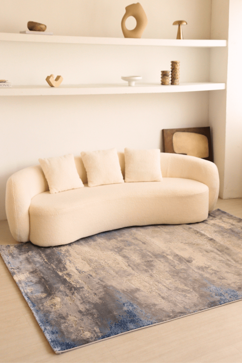 Tapis de luxe Stormy Cascade | Série Carlton Modern
