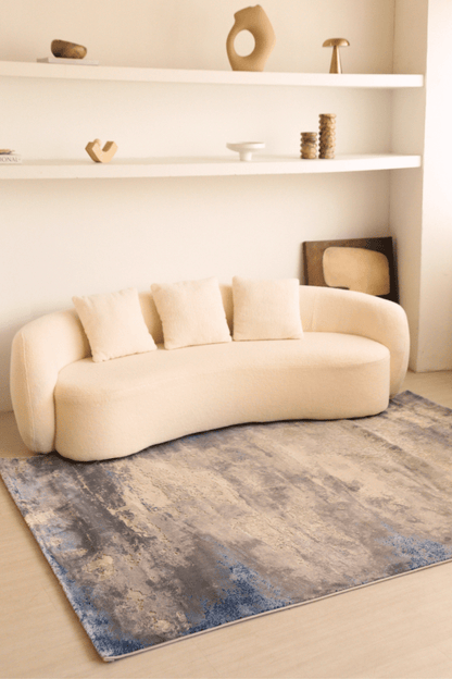 Tapis de luxe Stormy Cascade | Série Carlton Modern