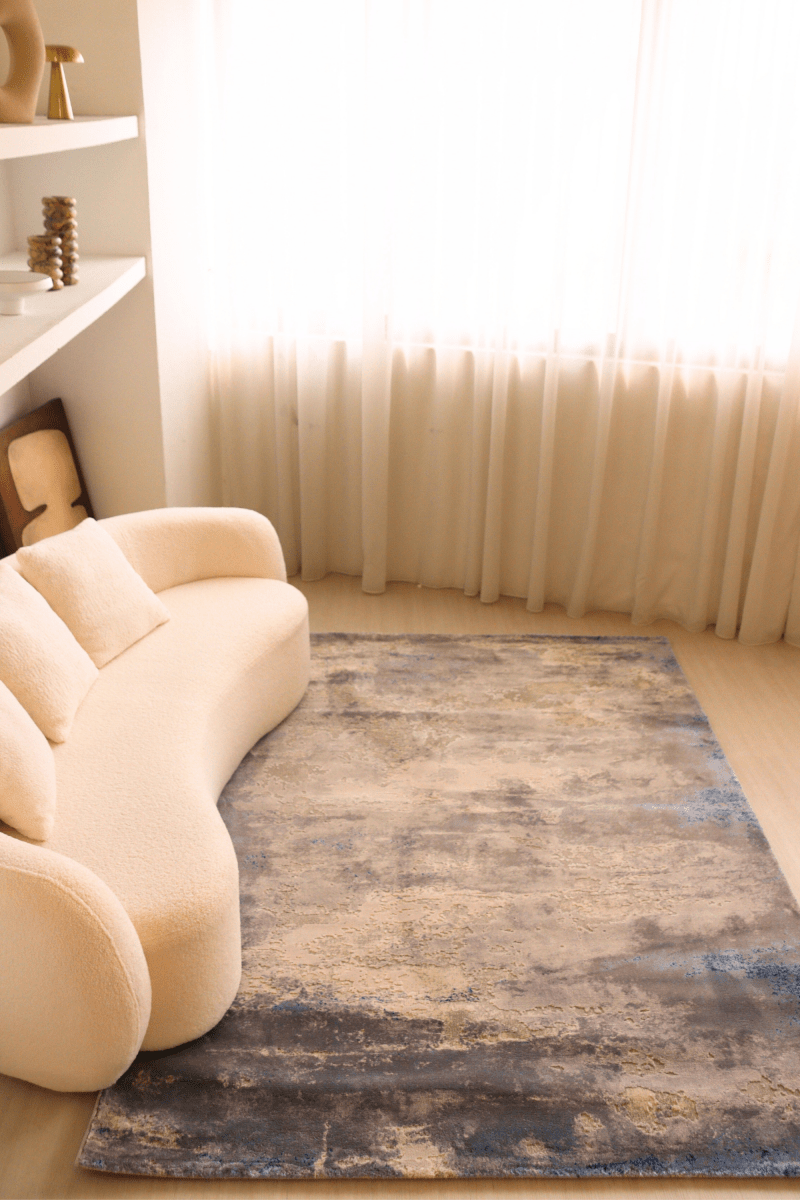 Tapis de luxe Stormy Cascade | Série Carlton Modern
