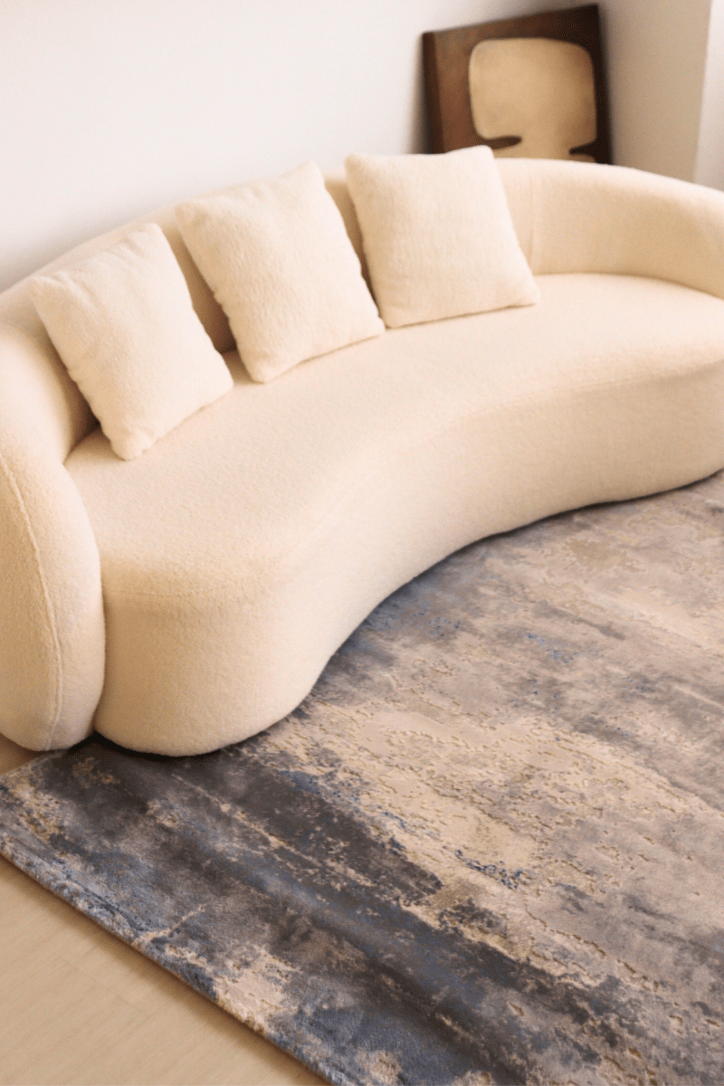 Tapis de luxe Stormy Cascade | Série Carlton Modern
