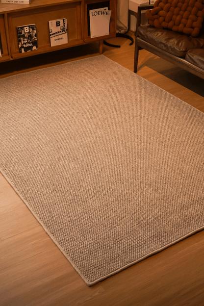 Tapis à poils bouclés taupe | Série Earth