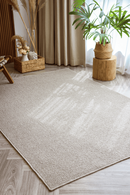 Tapis à poils bouclés taupe | Série Earth