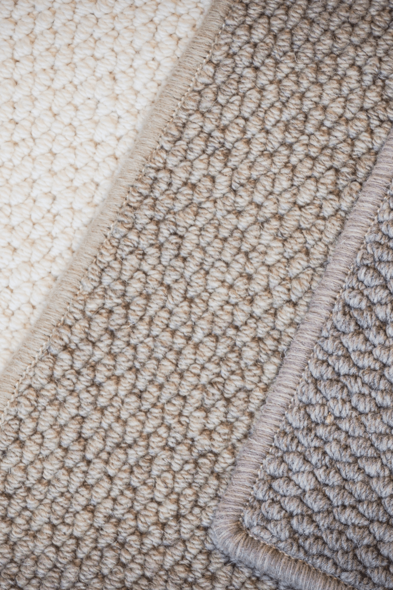 Tapis à poils bouclés taupe | Série Earth