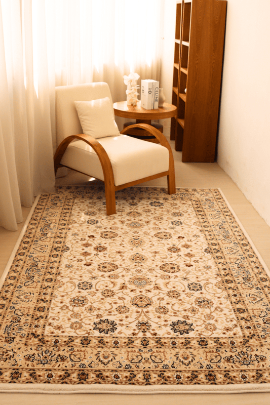 Tapis de jardin blanc | Al Safa | Série Royal Persian