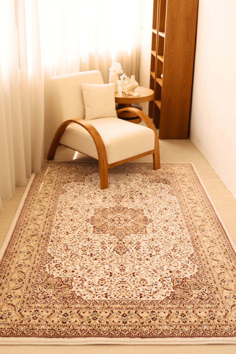Tapis ottoman blanc | Al Safa | Série Royal Persian