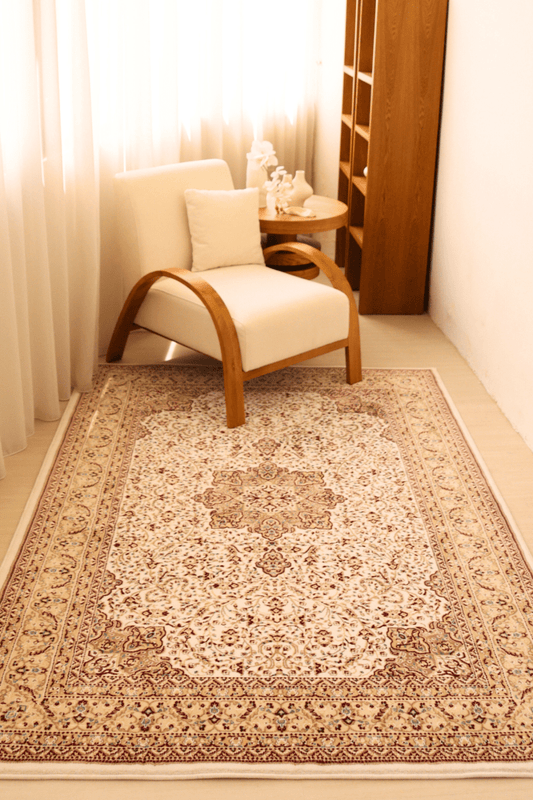 Tapis ottoman blanc | Al Safa | Série Royal Persian