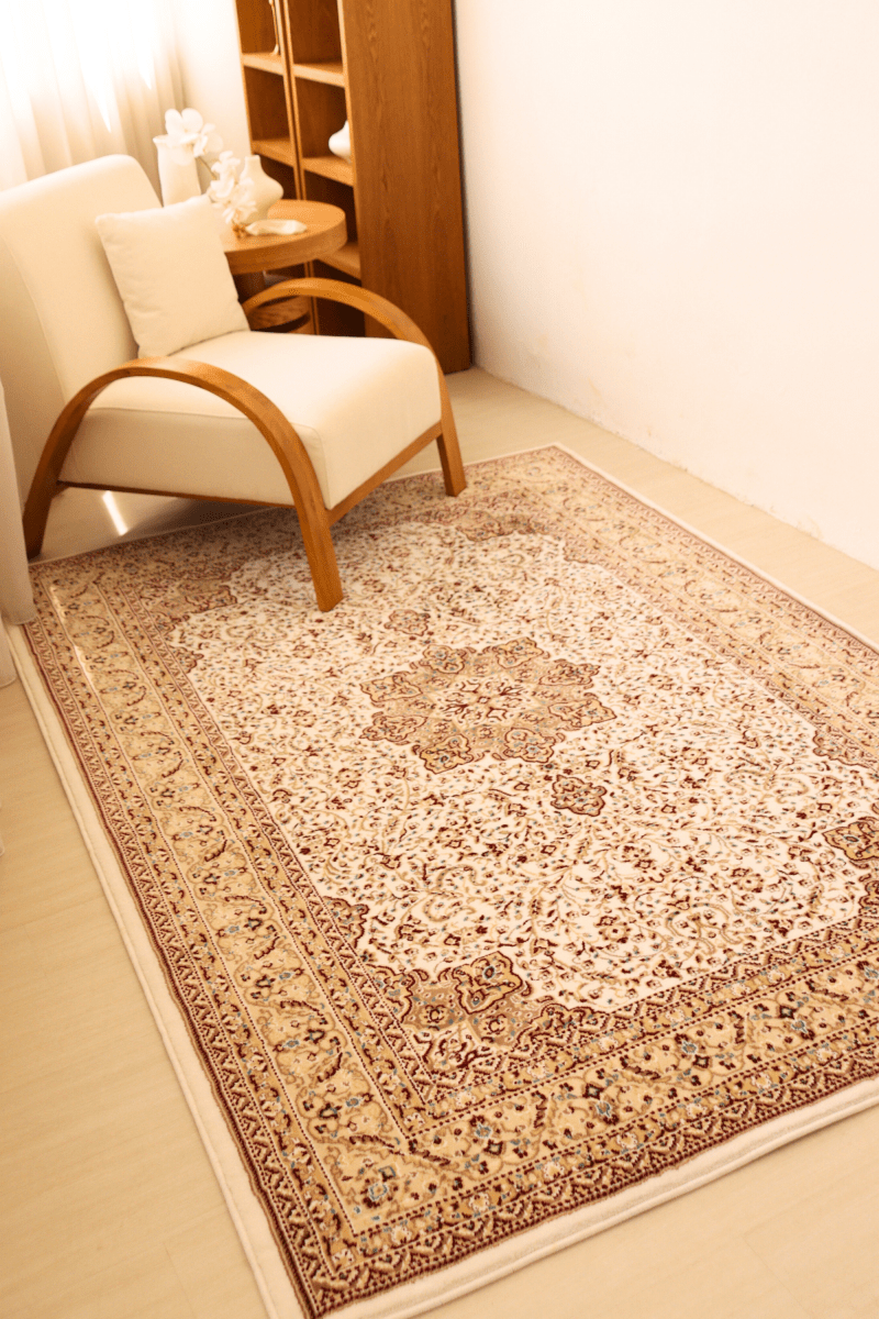 Tapis ottoman blanc | Al Safa | Série Royal Persian