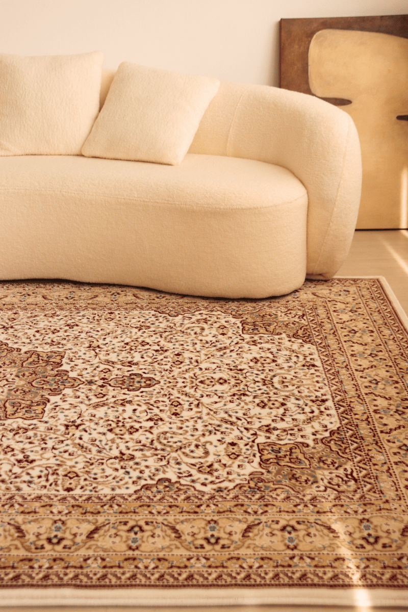 Tapis ottoman blanc | Al Safa | Série Royal Persian